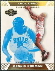 Dennis Rodman Luol Deng [Gold /59] Basketball Cards 2007 Topps CO-Signers Prices