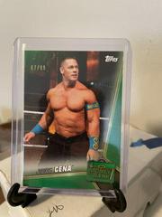 John Cena [Green] #42 Wrestling Cards 2019 Topps WWE Money in the Bank Prices