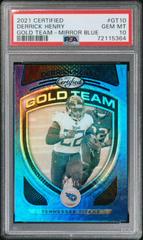 Derrick Henry [Blue] #GT-10 Football Cards 2021 Panini Certified Gold Team Prices