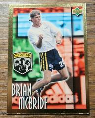 Brian McBride [Gold] Soccer Cards 1997 Upper Deck MLS Prices