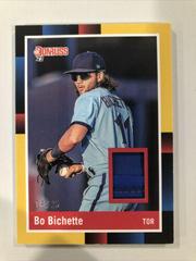 Bo Bichette [Gold] #R88M-BB Baseball Cards 2022 Panini Donruss Retro 1988 Materials Prices