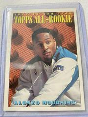 Alonzo Mourning Basketball Cards 1993 Topps Prices