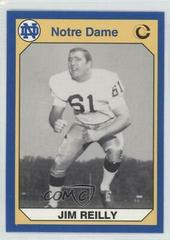 Jim Reilly Football Cards 1990 Notre Dame Collegiate Collection Prices