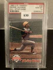 Reggie Jackson #46 Baseball Cards 1992 Upper Deck Fanfest All Star Game Prices