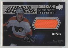 Cam York #ORJ-CY Hockey Cards 2021 SPx UD Black Obsidian Rookie Jersey Prices