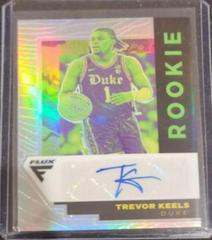 Trevor Keels #FA-TRE Basketball Cards 2022 Panini Chronicles Draft Picks Flux Rookie Autographs Prices