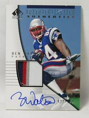 Ben Watson [Signed Patch] #190 Football Cards 2004 SP Authentic Prices