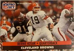Bernie Kosar [No NFLPA Logo] Football Cards 1991 Pro Set Prices