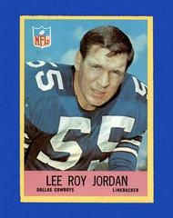 Lee Roy Jordan #54 Football Cards 1967 Philadelphia Prices