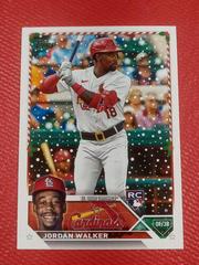 Jordan Walker [SR Variation] Baseball Cards 2023 Topps Holiday Prices