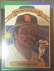 Tony Gwynn [Diamond Kings] #6 Baseball Cards 1989 Donruss Prices