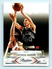 George Gervin Basketball Cards 2009 Panini Prestige Prices