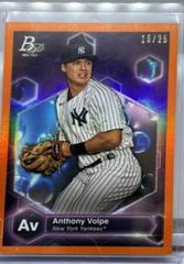 Anthony Volpe [Orange] Baseball Cards 2022 Bowman Platinum Precious Elements Prices
