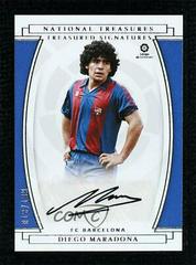 Diego Maradona #TS-DM Soccer Cards 2020 Panini Chronicles Treasured Signatures Prices