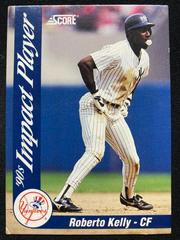 Roberto Kelly #80 Baseball Cards 1992 Score Impact Players Prices
