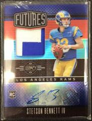 Stetson Bennett IV [Sapphire] #FAPS-33 Football Cards 2023 Panini Legacy Futures Patch Autographs Prices