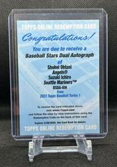 Shohei Ohtani, Ichiro #BSDA-IOH Baseball Cards 2023 Topps Stars Dual Autographs Prices