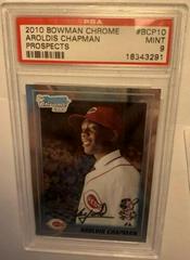 Aroldis Chapman Baseball Cards 2010 Bowman Chrome Prospects Prices