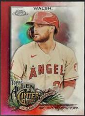 Jared Walsh [Red] Baseball Cards 2022 Topps Allen & Ginter Chrome Prices