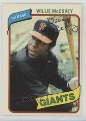 Willie McCovey #176 Baseball Cards 1980 O Pee Chee Prices