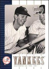 Billy Martin #15 Baseball Cards 2000 Upper Deck Yankees Legends Prices