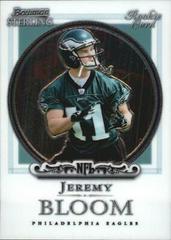 Jeremy Bloom #17 Football Cards 2006 Bowman Sterling Prices