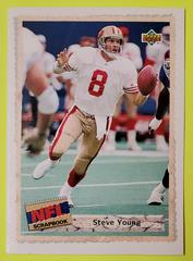 Steve Young Football Cards 1992 Upper Deck Prices