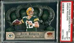 Aaron Rodgers #1 Football Cards 2012 Panini Crown Royale Prices