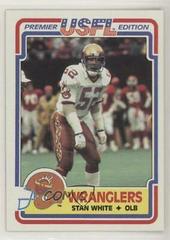 Stan White #8 Football Cards 1984 Topps USFL Prices
