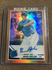 Brad Keller #BK Baseball Cards 2019 Panini Donruss Optic Rated Rookie Signatures Prices
