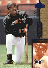 Barry Bonds [Registered Gold] Baseball Cards 1997 Select Prices