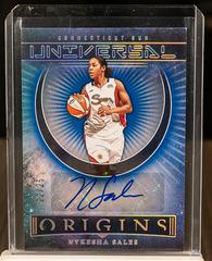 Nykesha Sales [Blue] #UA-NKS Basketball Cards 2023 Panini Origins WNBA Universal Autographs Prices