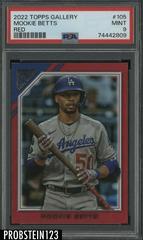 Mookie Betts [Red] #105 Baseball Cards 2022 Topps Gallery Prices