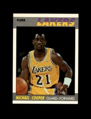 Michael Cooper Basketball Cards 1987 Fleer Prices