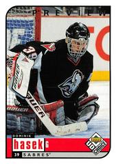 Dominik Hasek [Preview] #23 Hockey Cards 1998 UD Choice Prices