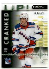 Adam Fox Hockey Cards 2022 Upper Deck Synergy Cranked Up Prices