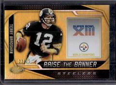 Terry Bradshaw [Gold] #RTB-TB Football Cards 2019 Panini Certified Raise the Banner Prices