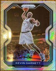 Kevin Garnett [Silver Prizm] #187 Basketball Cards 2020 Panini Prizm Prices