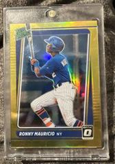 Ronny Mauricio [Gold] Baseball Cards 2021 Panini Donruss Optic Rated Prospect Prices