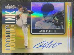 Andy Pettitte [Spectrum Gold] Baseball Cards 2022 Panini Absolute Iconic Ink Autographs Prices