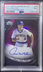 Paul Molitor [Red] #CBA-PM Baseball Cards 2022 Topps Chrome Black Autographs Prices