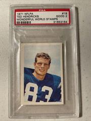 Ted Hendricks #19 Football Cards 1972 NFLPA Wonderful World Stamps Prices