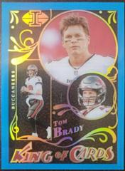 Tom Brady [Light Blue] Football Cards 2022 Panini Illusions King Of Prices