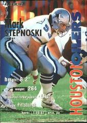 Mark Stepnoski #154 Football Cards 1995 Fleer Prices