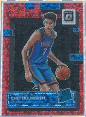 Chet Holmgren [Fast Break Red] #208 Basketball Cards 2022 Panini Donruss Optic Prices