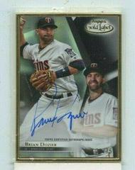 Brian Dozier #FA-BD Baseball Cards 2018 Topps Gold Label Framed Autograph Prices