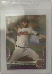 Aaron Civale [Purple] #339 Baseball Cards 2021 Topps Now Prices