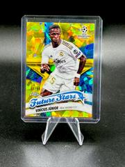Vinicius Junior [Yellow] Soccer Cards 2019 Topps Chrome UEFA Champions League Sapphire Future Stars Prices