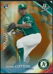 Jharel Cotton [Orange] Baseball Cards 2017 Bowman Platinum Prices