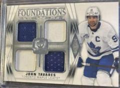 John Tavares #F-JT Hockey Cards 2020 Upper Deck The Cup Foundations Quad Jersey Prices